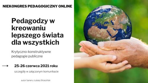 Plakat Niekogresu Pedagogicznego Online