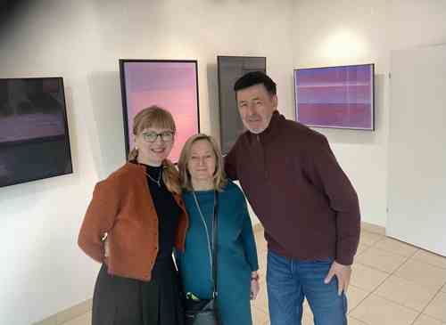 Magdalena Snarska - Autorka prac, Magdalena Durda-Dmitruk - Kuratorka wystawy